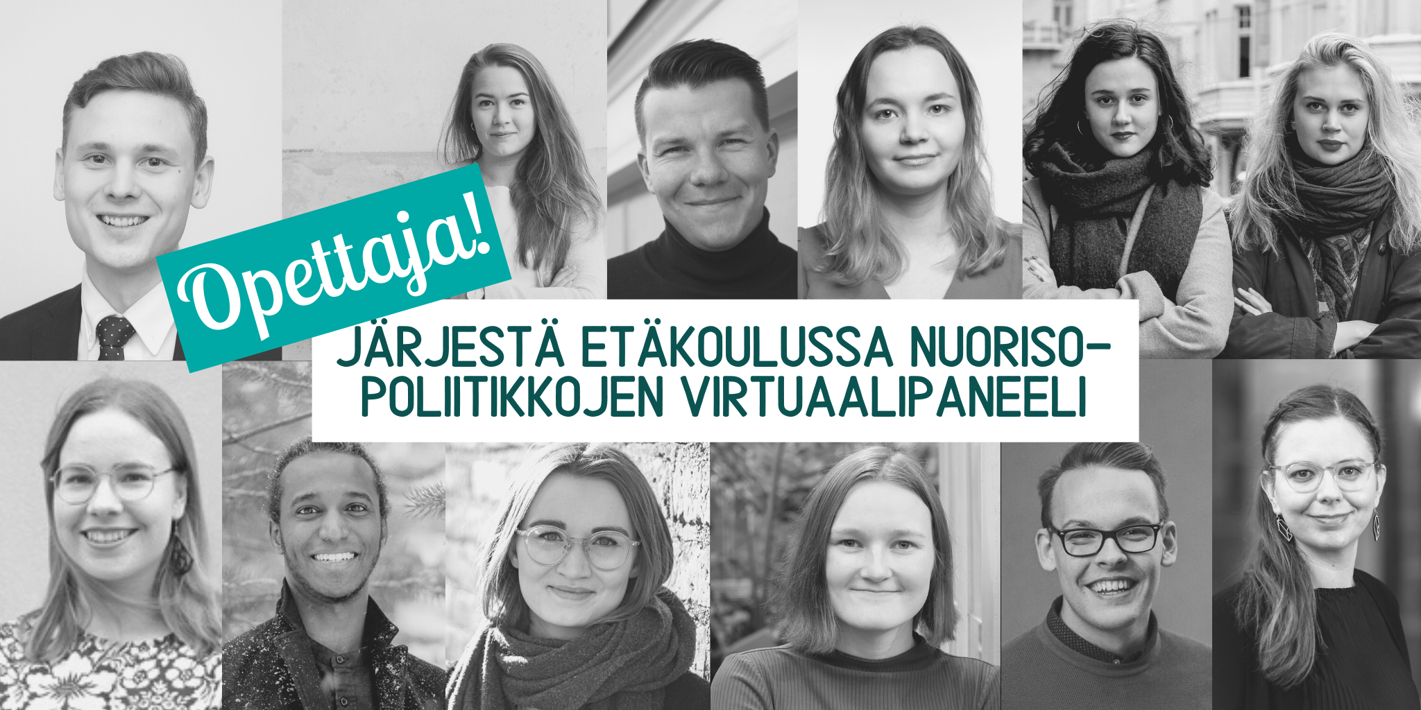 Read more about the article Opettaja, järjestä etäkoulussa nuorisopoliitikkojen virtuaalipaneeli!