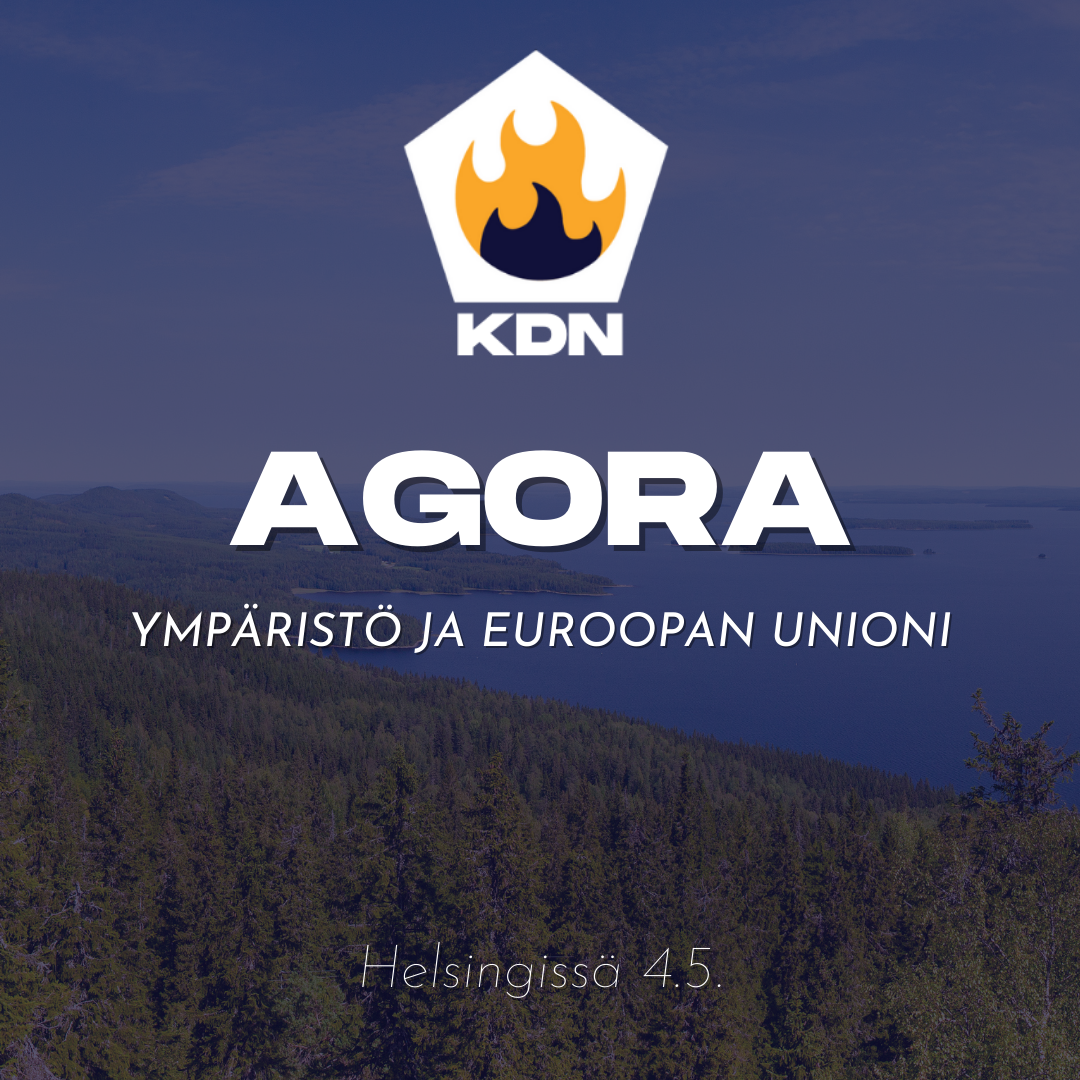 Read more about the article Agora – Ympäristö ja Euroopan Unioni – Mukana Eurovaaliehdokas Eija-Riitta Korhola