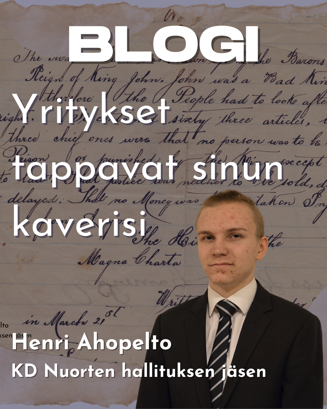Read more about the article BLOGI: Yritykset tappavat sinun kaverisi