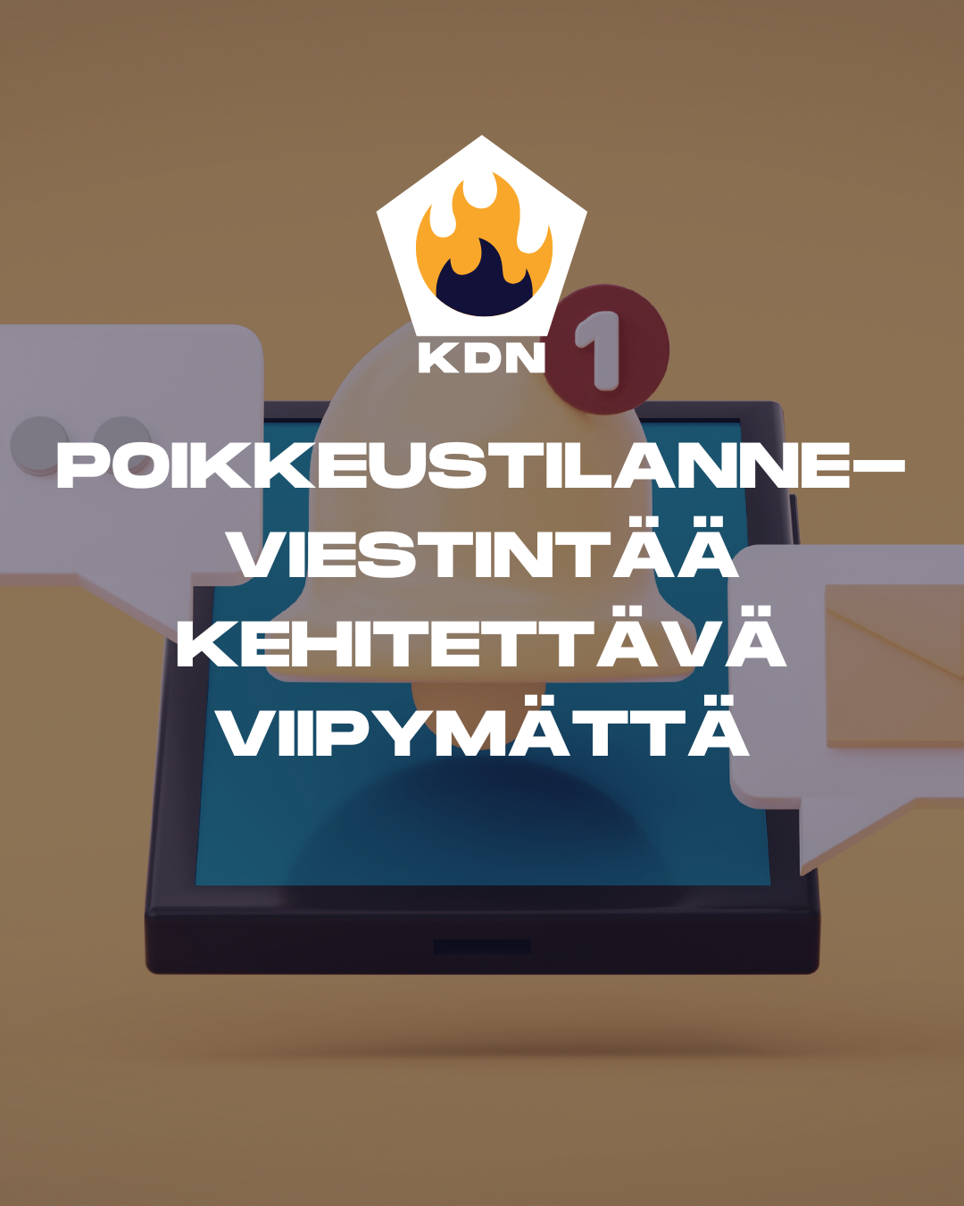 Read more about the article Poikkeustilanneviestintää kehitettävä viipymättä