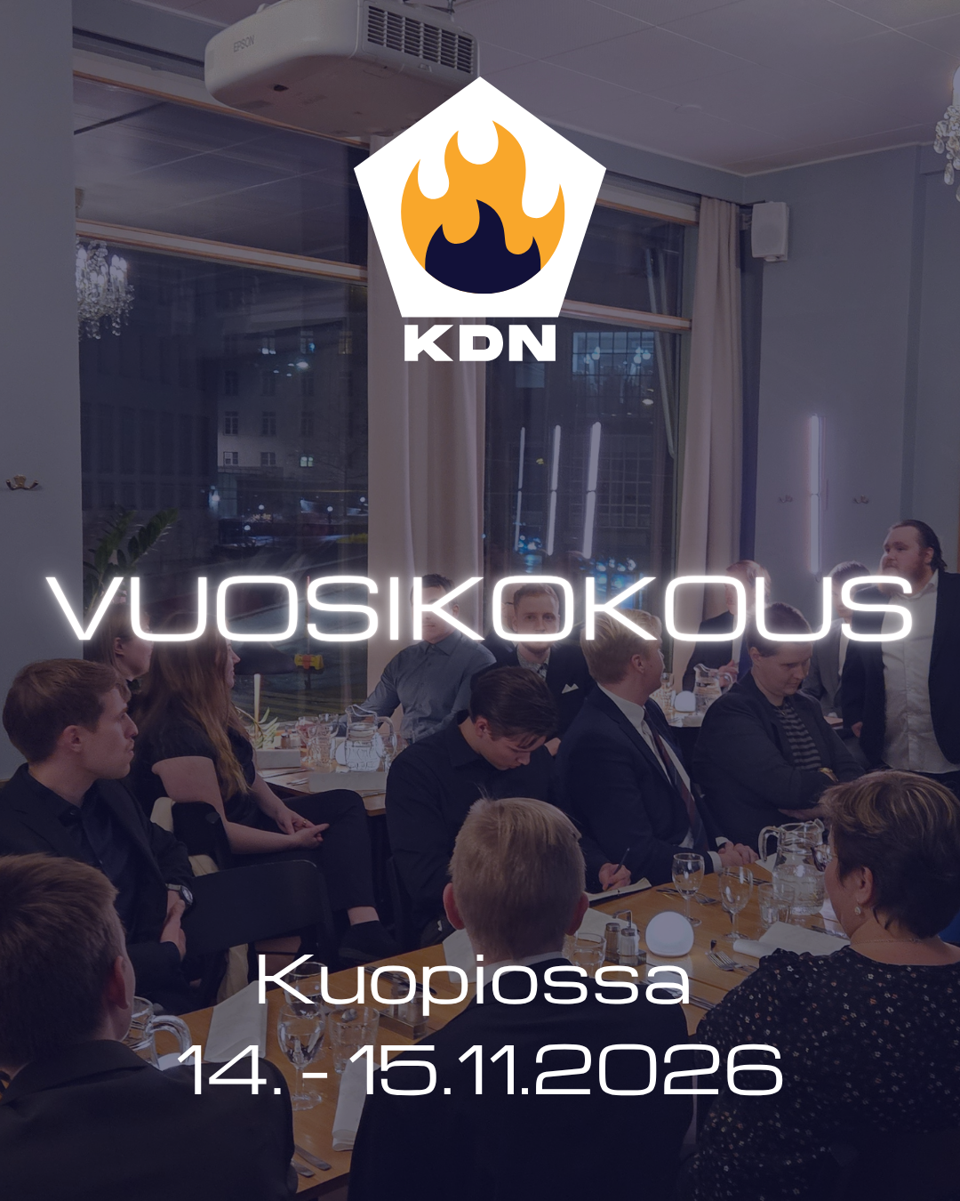 Read more about the article KD Nuorten vuosikokous Kuopiossa 14. – 15.11.2026